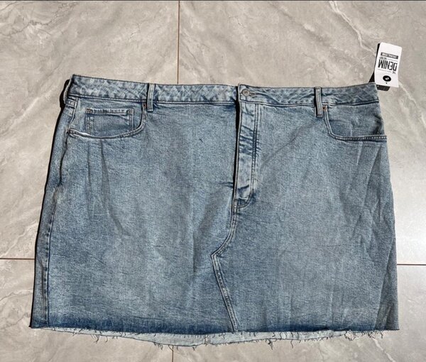 Denim skirts and mom shorts