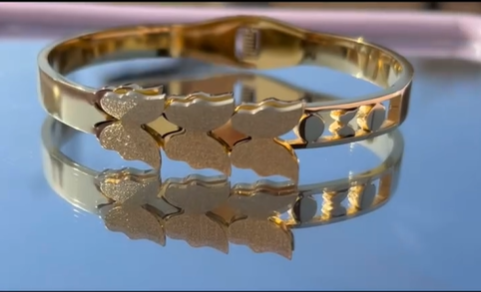 women's bracelet gold plated