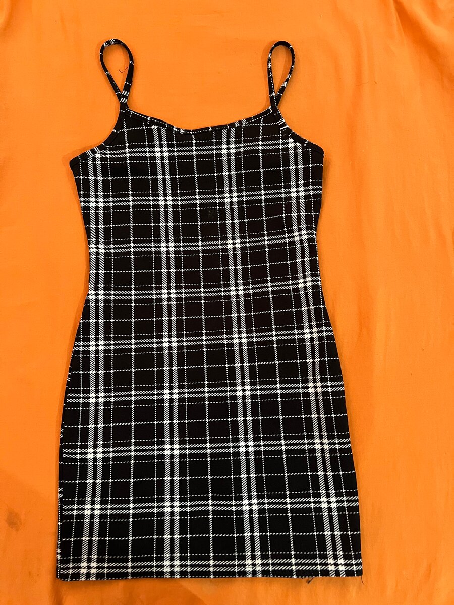 Robe SHEIN à carreaux chics