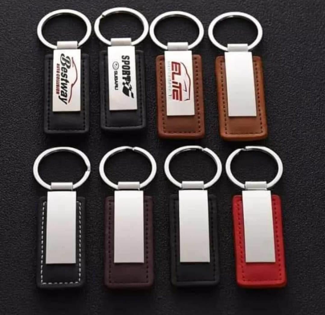 Porte-clés cuir élégant