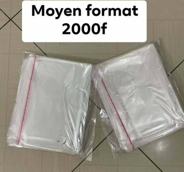 Sachets transparents moyens