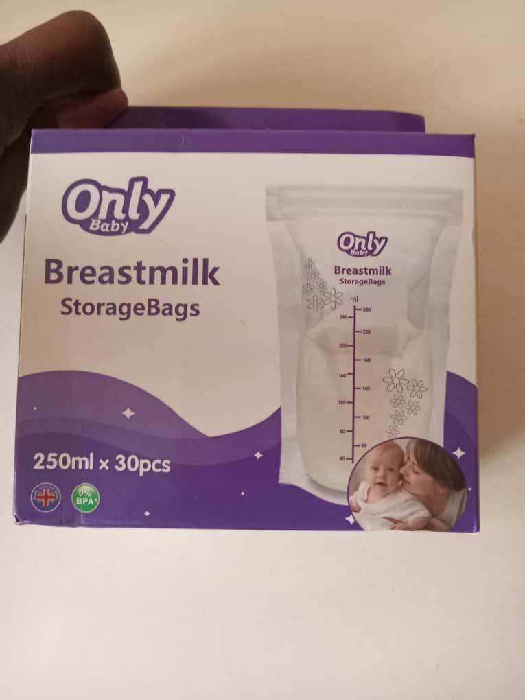 Only baby breastmilk storage bag