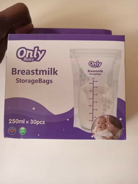 Only baby breastmilk storage bag