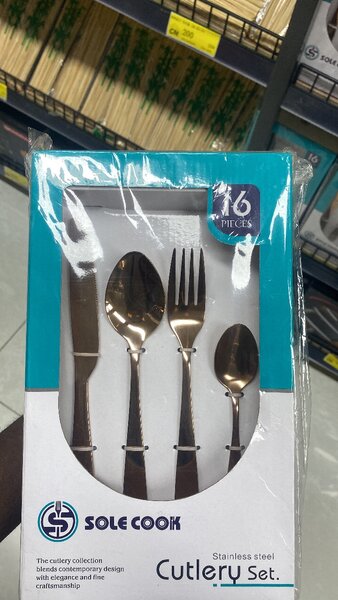 Ensemble de couverts inox