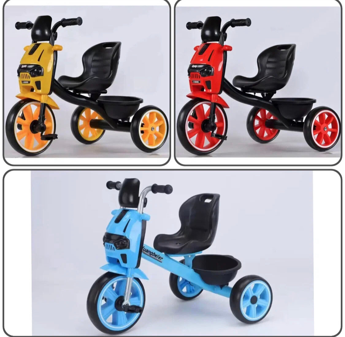 Tricycle enfant coloré