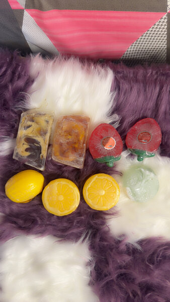 Lot de Savons Exfoliants