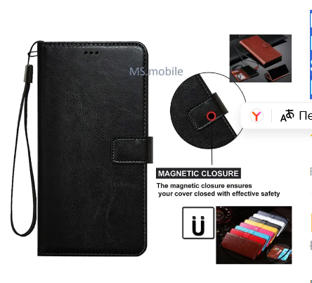 Techno Spark 6 GO Synthetic Leather Flip Cover Case leather book cover with Wallet for techno spark 6 go