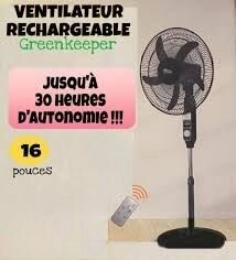 Ventilateur Rechargeable