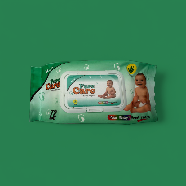 Pure care wipes