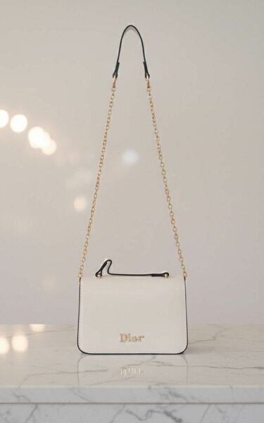 Sac à main élégant blanc