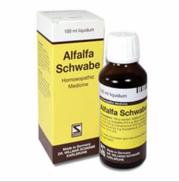 Alfalfa Tonic for Energy & Weight Gain - Schwabe Germany