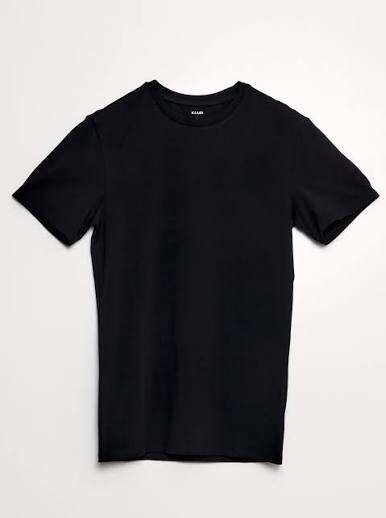T-shirt noir basique homme