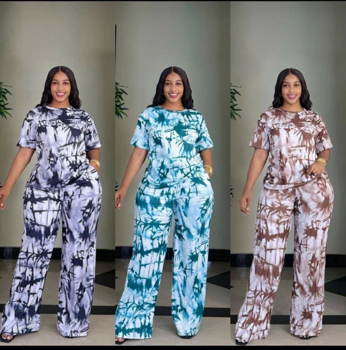 Tenue décontractée tie-dye