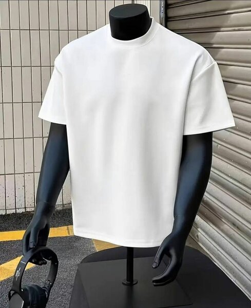 T-shirt blanc classique homme