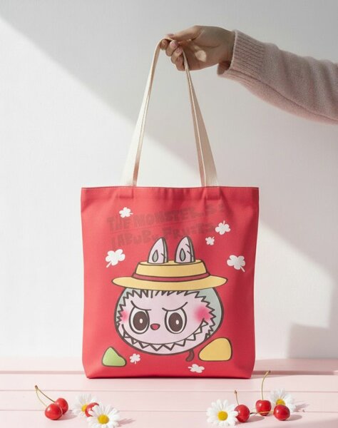 Sac cabas imprimé mignon