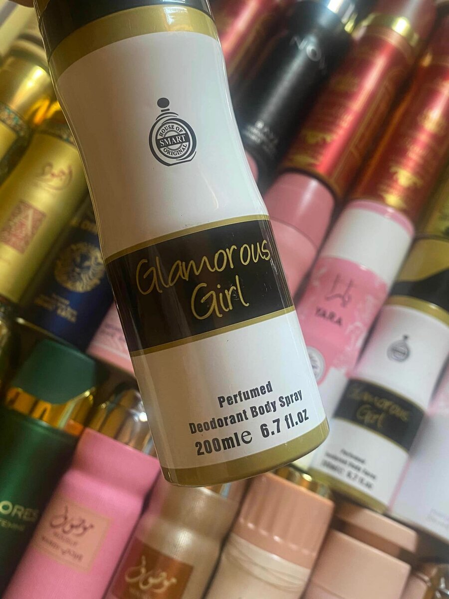 Perfumed deodorant spray Arabic