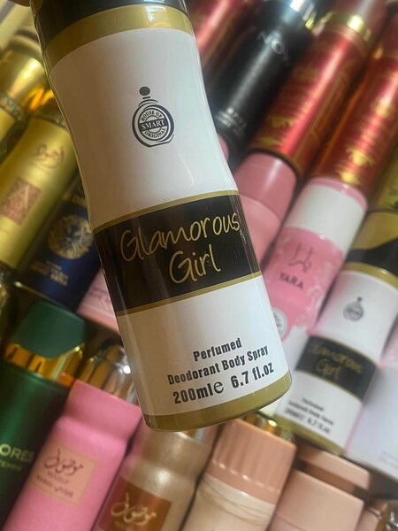 Perfumed deodorant spray Arabic