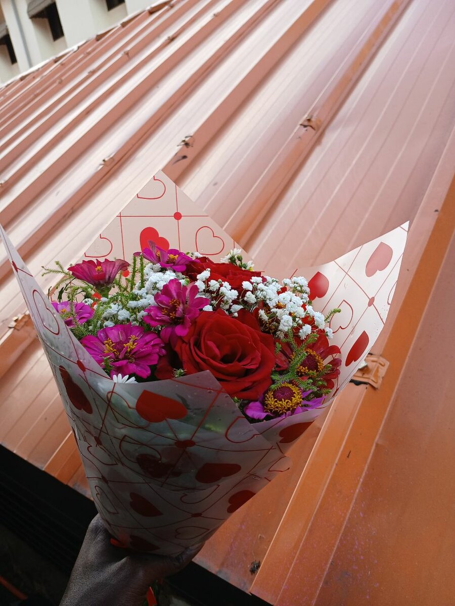 Bouquet romantique de fleurs