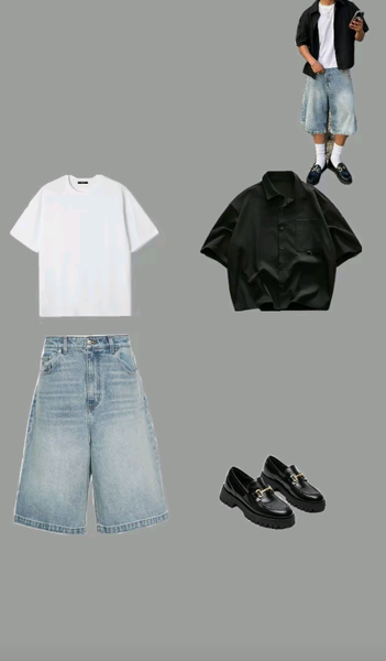 Shorts en denim pour homme