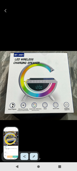 Led wireless charger