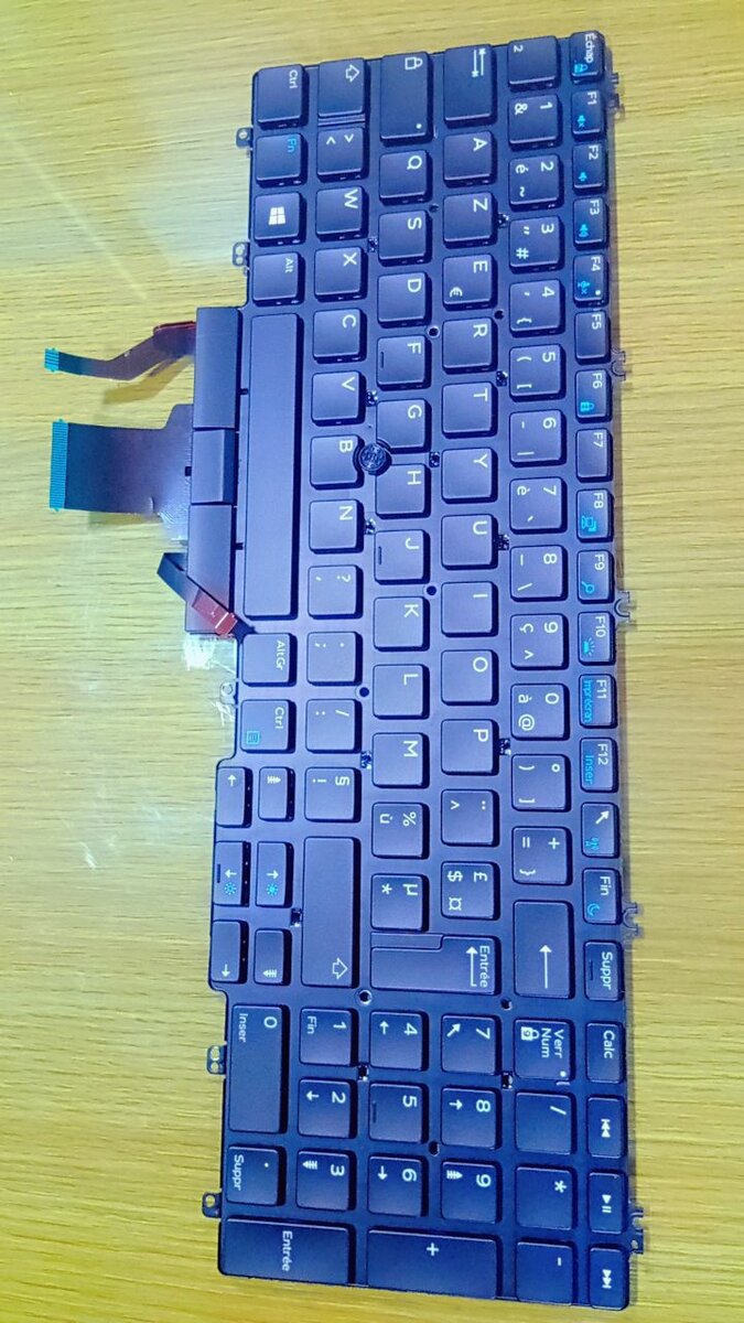 Clavier AZERTY pour ordinateur portable