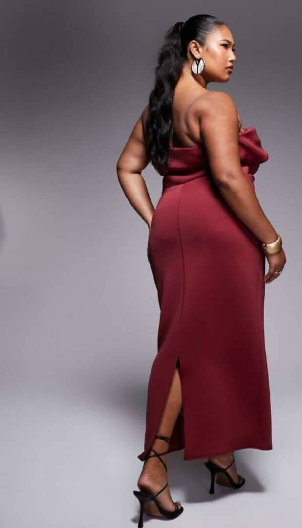 Robe Élegante Dos Nu Femme