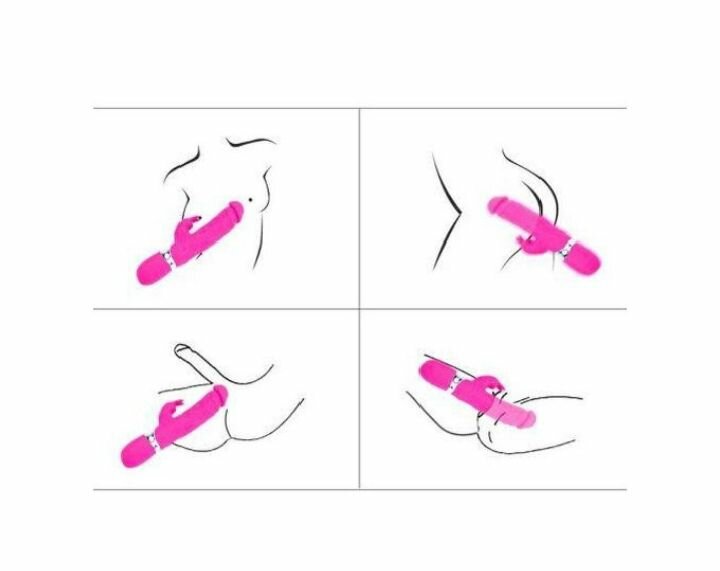 Vibromasseur Lapin Silicone