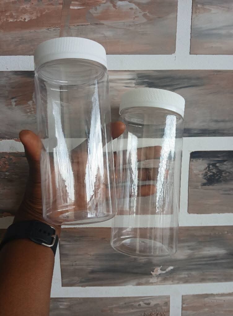 Bocal plast 500ml 12p