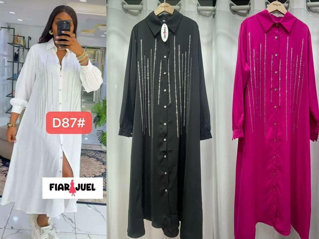 Robe Maxi Élégante Multicolore