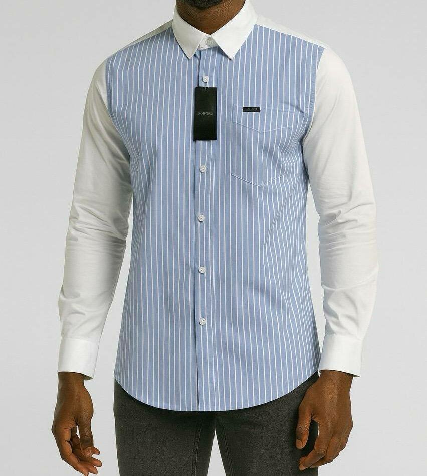 Chemise Homme Rayée Élégante