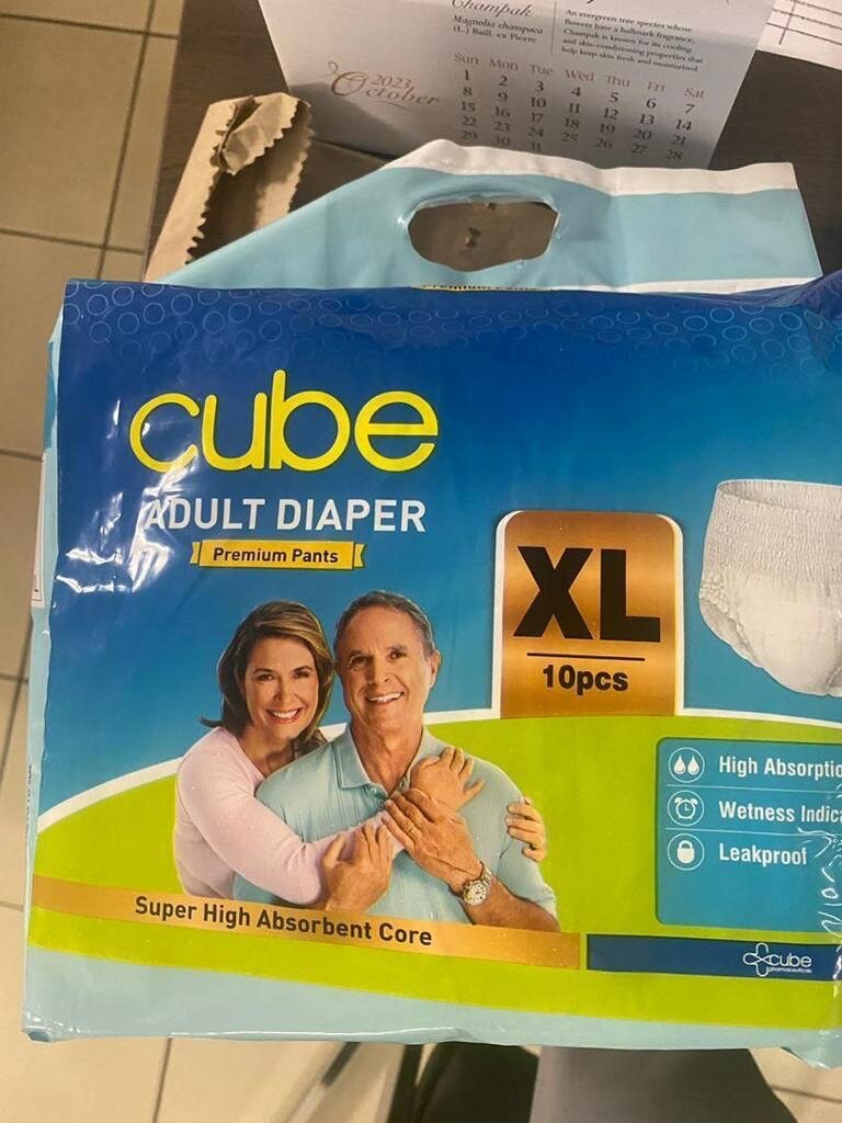 Cube Adult Diaper Pants M, L & XL