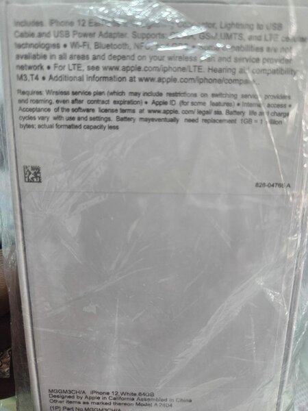 iPhone 12 64Go Blanc Neuf