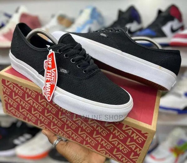 Vans Sneakers Noirs Unisexes