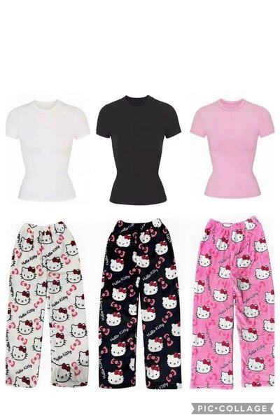 Pyjama coloré à motifs