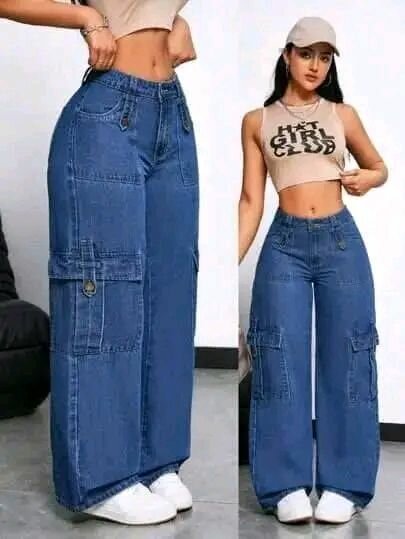 Jeans larges décontractés