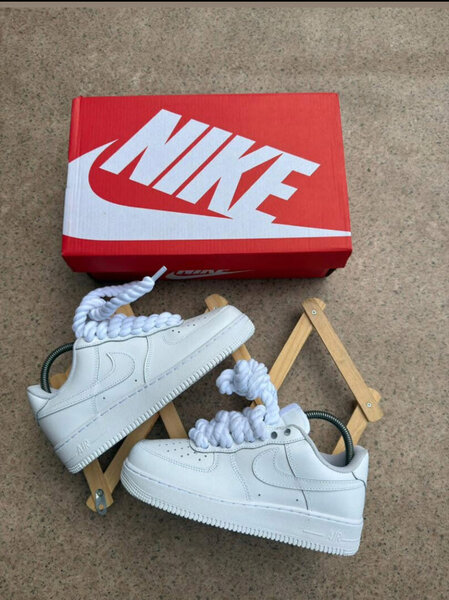 Air Force blanche gros lacet