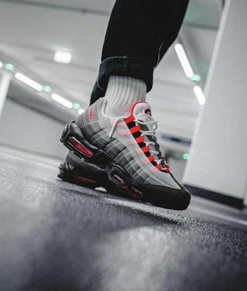 Sneakers Air Max 95 Gris Rouge