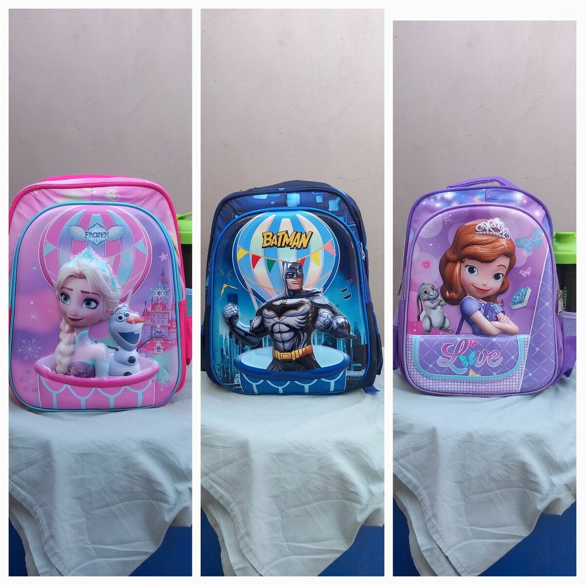 Kids charachter school bags