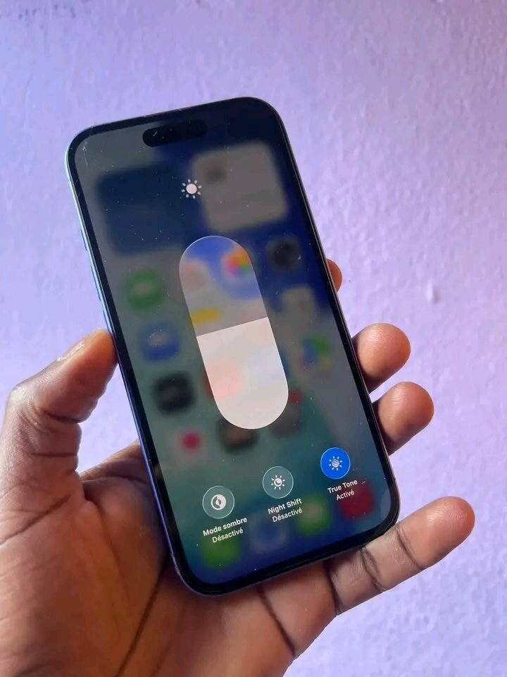 Smartphone Apple Bleu