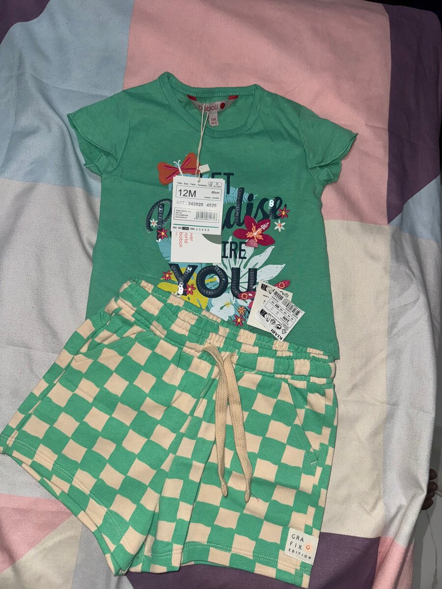 Tenues d'été bébé 12-18M