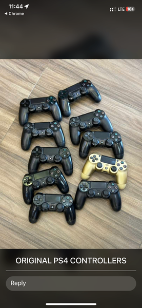 PS4 Homeused Original controllers