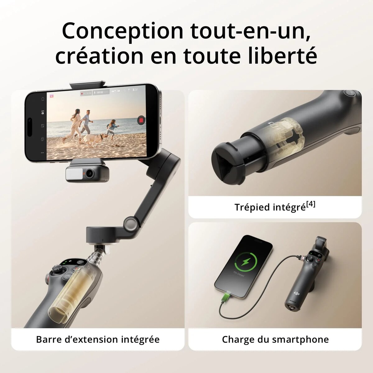 Stabilisateur DJI Osmo Mobile 7P