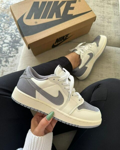 Sneakers Nike Air Blanc Gris
