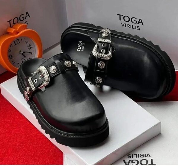 Mules Alexander McQUEEN noir pour homme