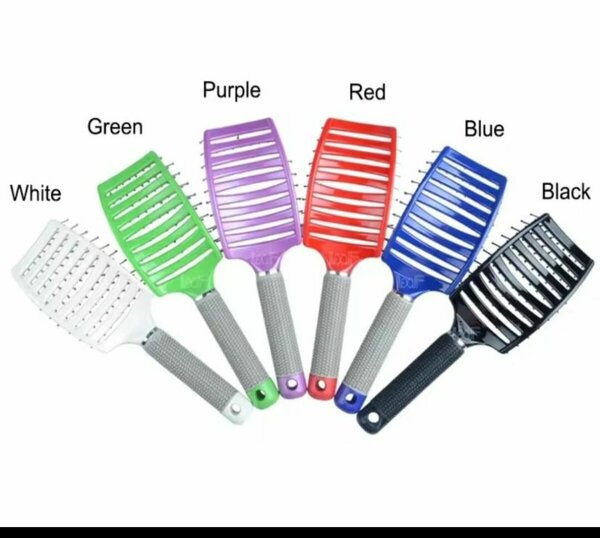 Brosse à cheveux ventilée colorée