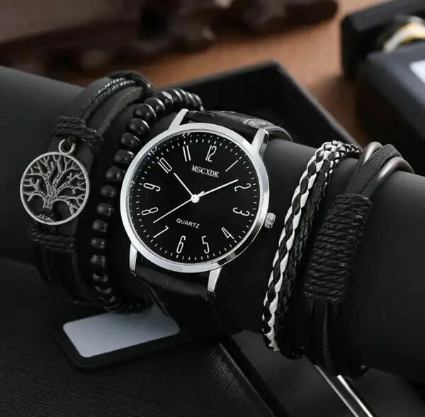 Montre Homme +Bracelets+coffre
