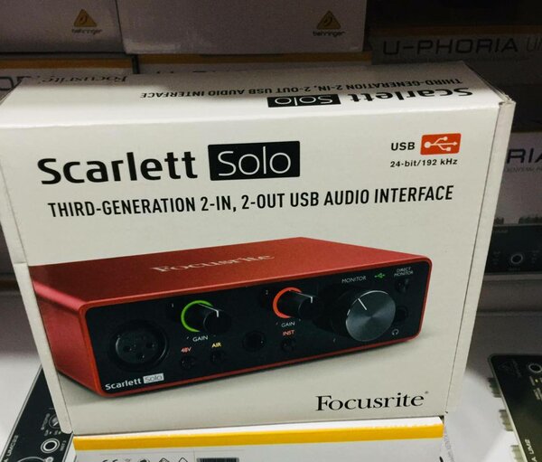 Interface Audio Focusrite USB