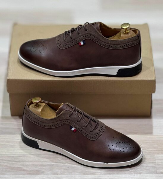 Chaussures Derby en cuir