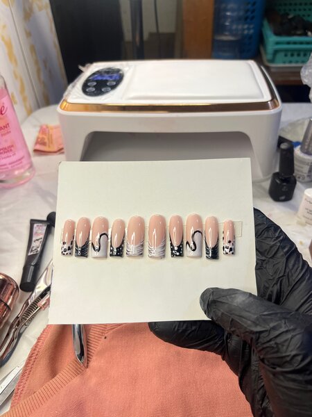 Ongles Press-Ons Chic Design