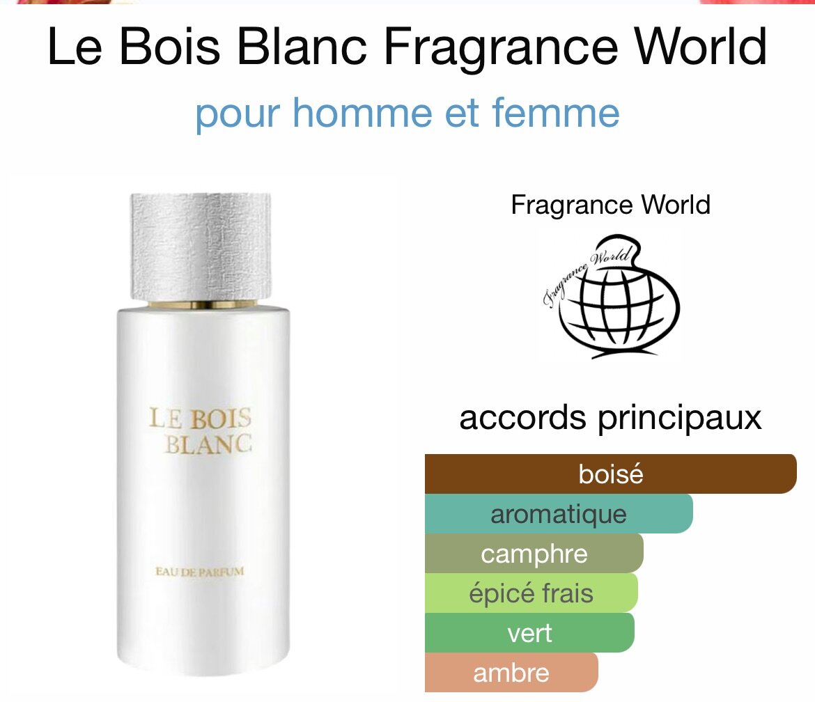 Parfum Unisexe Le Bois Blanc & Noir